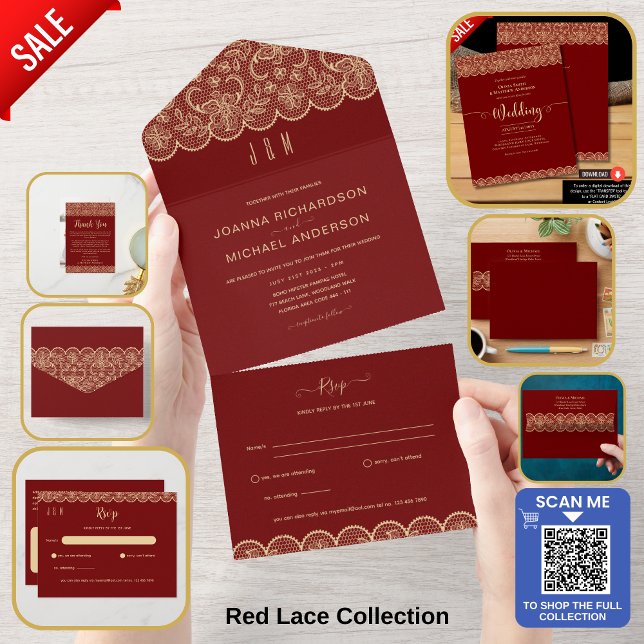 Libro De Visitas EVENTO MARCADO Personalizado Rústico de Lace (More items in this theme via this collection)