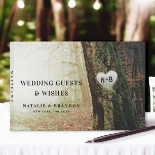 Libro De Visitas Evermore   Bosque lechero encantado   Boda Amber