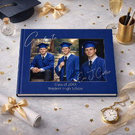 Libro De Visitas Exhibición de Fotos de Fiesta de Graduación Modern