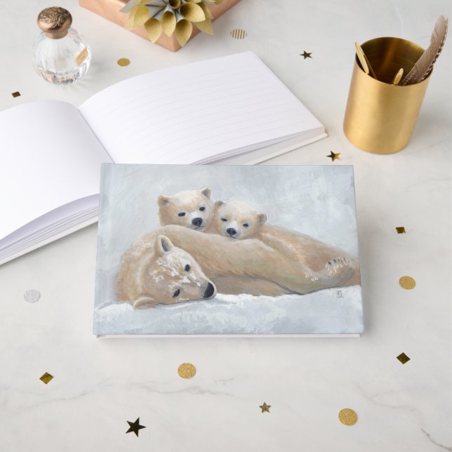 Libro De Visitas Familia Ártica (Anverso Abierto)