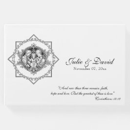 Libro De Visitas Familia Santa Boda Católica Tradicional