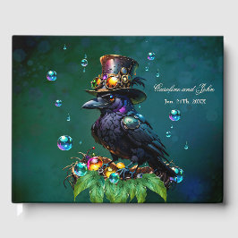 Libro De Visitas Fantástico cuervo de vapor