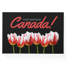 Feliz cumpleaños Día de Canadá, Tulipanes de hojas
