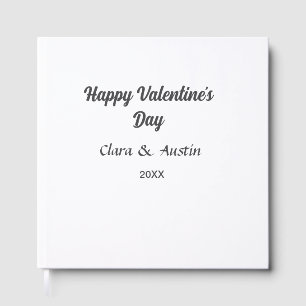 Libro De Visitas Feliz día de San Valentín agregar nombre fecha sim