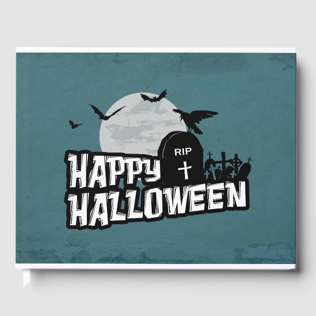 Libro De Visitas Feliz Halloween (Anverso)