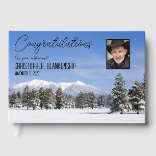 Libro De Visitas Feliz retiro San Francisco Peaks foto Personalizad