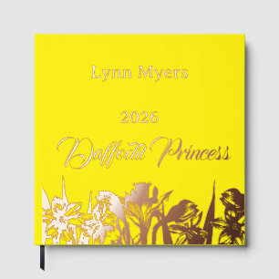 Libro De Visitas Festival de Relieves metalizados de Daffodil