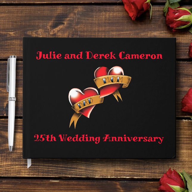 Libro De Visitas Fiesta de Aniversario de Mamá y Papá (Subido por el creador)