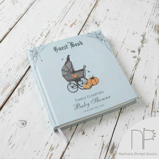 Libro De Visitas Fiesta de Baby Shower con Foto 'Un Bebé se está El