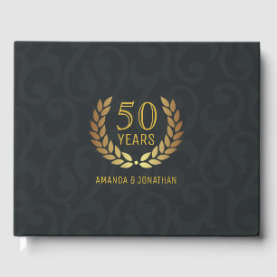 Libro De Visitas Fiesta de bodas de oro 50 aniversario