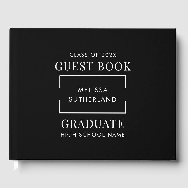 Libro De Visitas Fiesta de Graduación 2026 (Anverso)