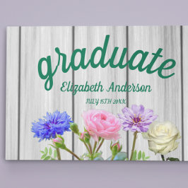 Libro De Visitas Fiesta de graduación en el jardín