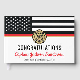 Libro De Visitas Fiesta de Jubilación del Departamento de Bomberos