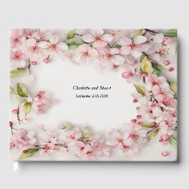 Libro De Visitas Flor de Cerezo