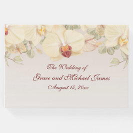 Libro De Visitas Flor de orquídeas delgadas