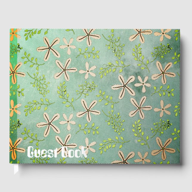 Libro De Visitas Floral (Anverso)