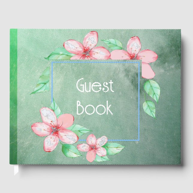 Libro De Visitas Floral (Anverso)