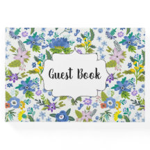 Floral Azul Vintage Campestre