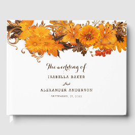 Libro De Visitas Flores amarillas