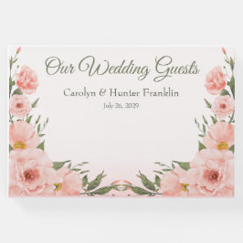 Libro De Visitas Flores de arveja elegante