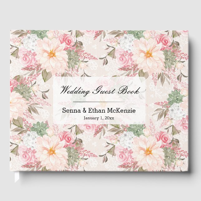 Libro De Visitas Flores de bonito (Anverso)