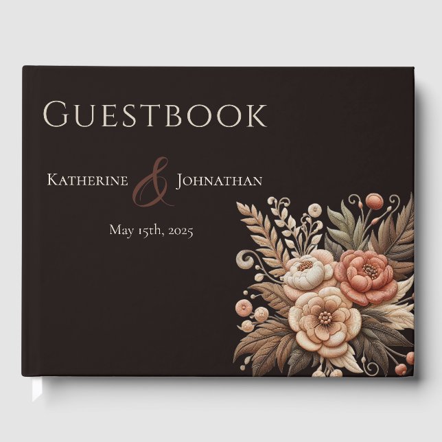 Libro De Visitas Flores del país occidental (Anverso)