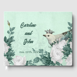 Libro De Visitas Flores elegantes y maravillosas