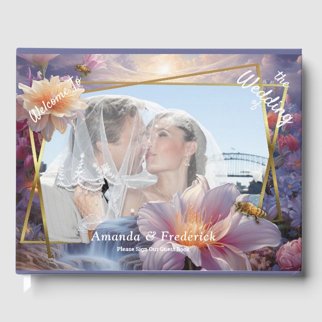 Libro De Visitas Flores místicas del reino sobrenatural (Anverso)