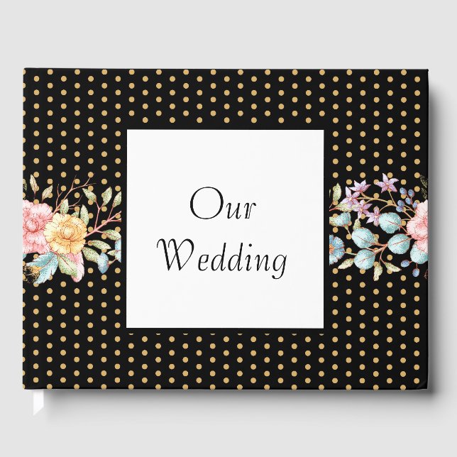 Libro De Visitas Flores nocturnas festivas (Anverso)