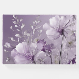 Libro De Visitas Flores puras florecientes arte de IA