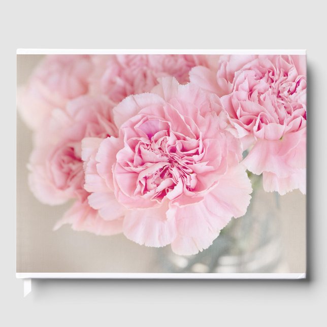 Libro De Visitas Flores rosa (Anverso)