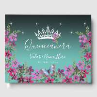 Flores y la Princesa de las Mariposas Quinceanera 