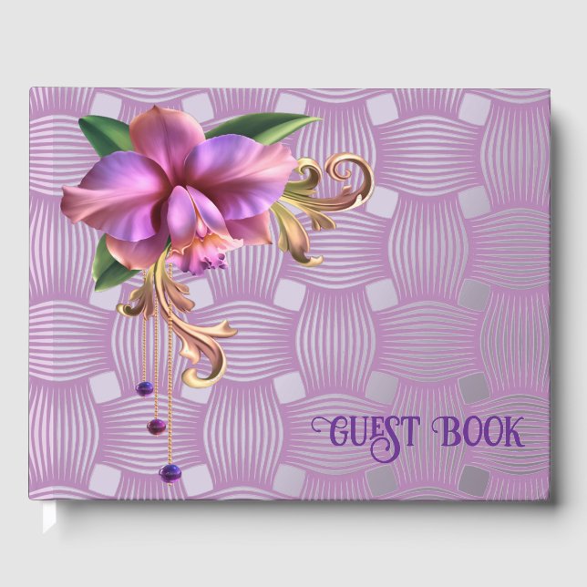 Libro De Visitas Flower (Anverso)