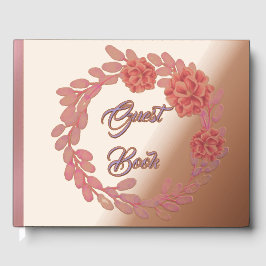Libro De Visitas Flower Frame