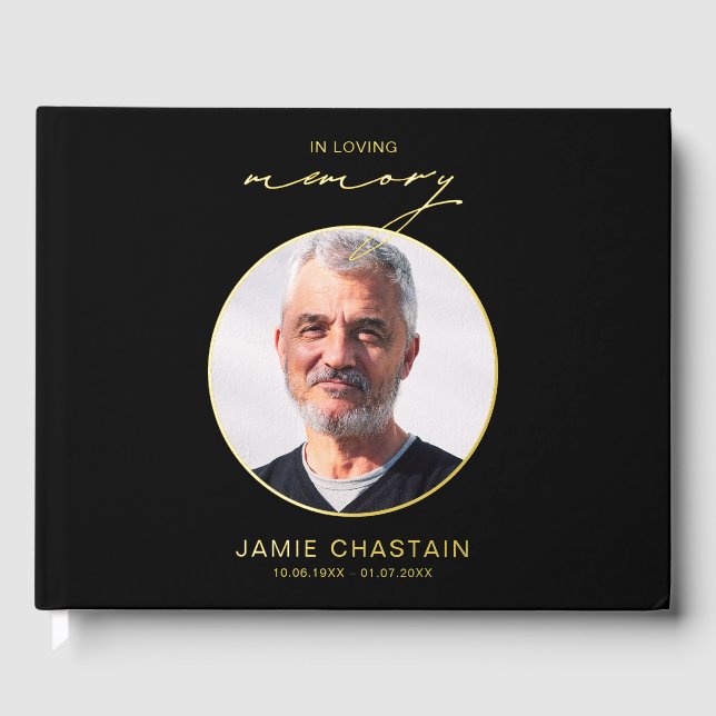 Libro De Visitas Foil Guestbook (Anverso)