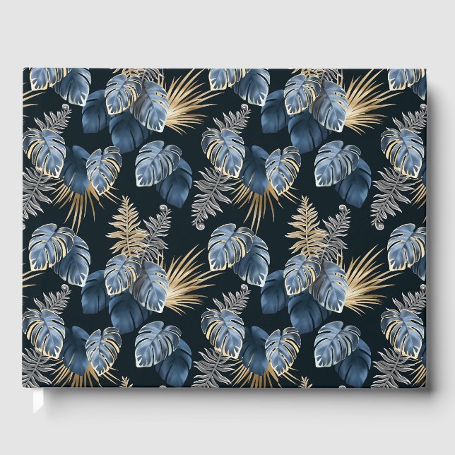 Libro De Visitas Foliage tropical (Anverso)