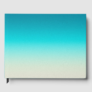 Libro De Visitas Fondo abstracto degradado azul acuático con ombre