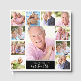 Libro De Visitas Forever in Our Hearts Collage 12x12