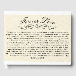 Libro De Visitas Forever Love Boda Guest Book