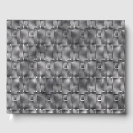 Libro De Visitas Formas rectangulares de color gris y manchas oscur