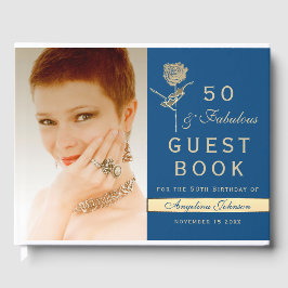 Libro De Visitas Foto 50 y fabuloso cumpleaños