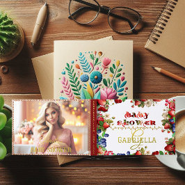 Libro De Visitas Foto Baby Shower Muy Berry Sweet Strawberry Cute