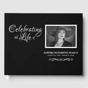 Libro De Visitas Foto conmemorativa elegante Keepsake