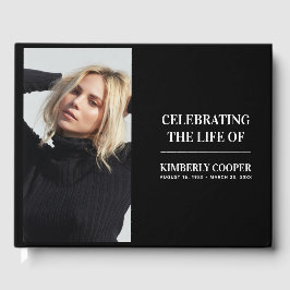 Libro De Visitas Foto conmemorativa moderna de moda | Keepsake