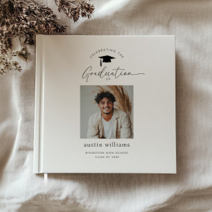 Libro De Visitas Foto de bienvenida para celebración de graduación 