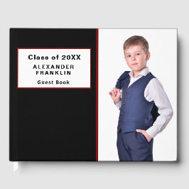 Libro De Visitas Foto de clase de graduado moderno personalizada