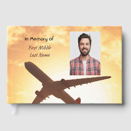 Libro De Visitas Foto de recuerdo oración piloto avión volando