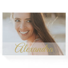 Foto moderna de oro Fiesta personal invitado