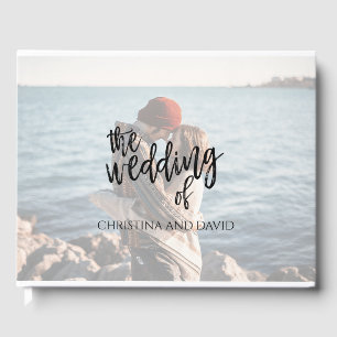 Libro De Visitas Foto Personalizado personalizada Boda romántico mo