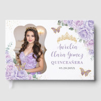 Fotografía de QUINCEAÑERA 16 Lila Púrpura Floral D